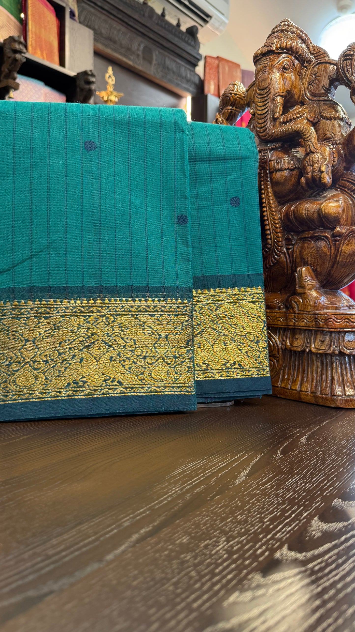 Kanchi Cotton Saree