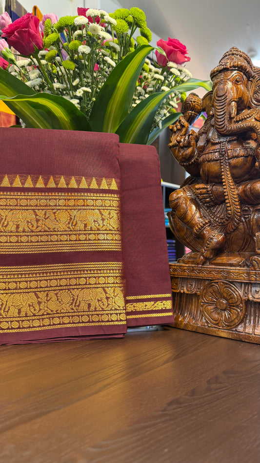 Kanchi Cotton Saree