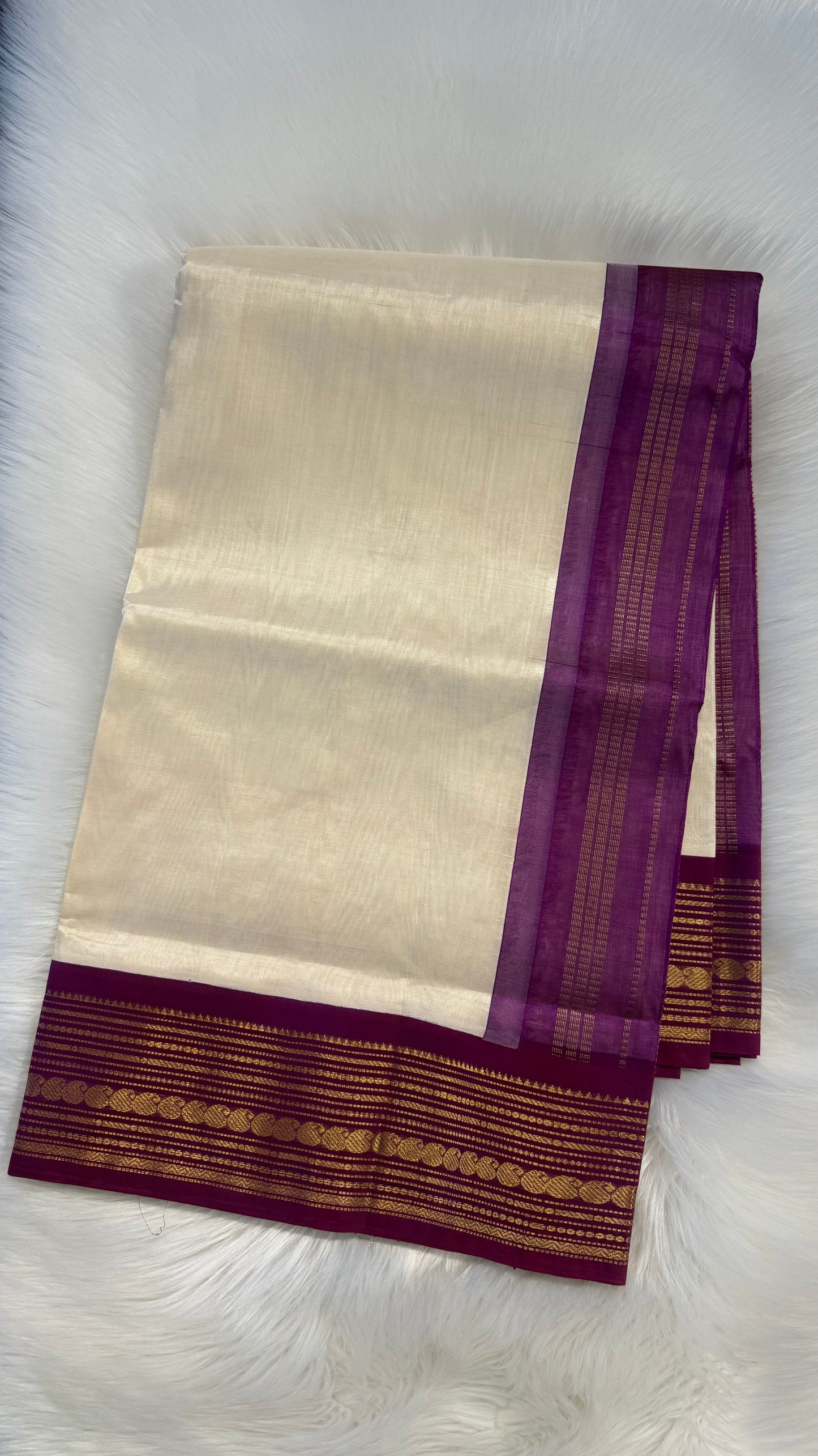 HANDLOOM KANCHIPURAM SILK COTTON (KSC150)