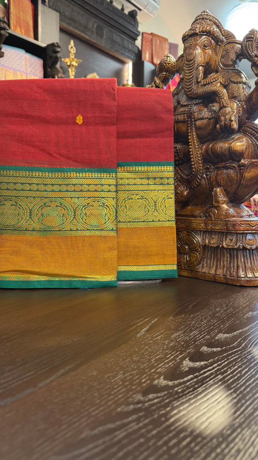 Kanchi Cotton Saree