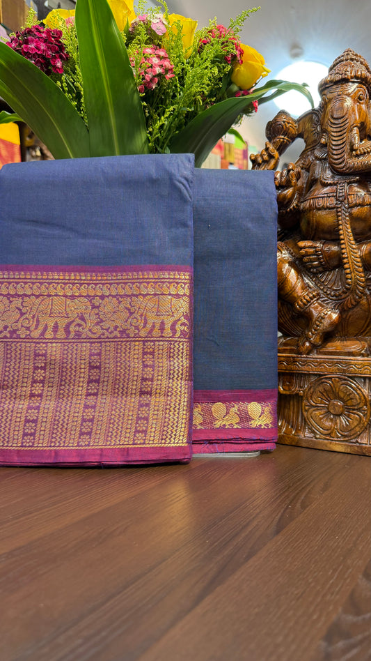 Kanchi Cotton Saree