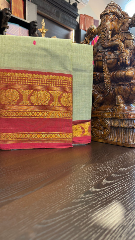Kanchi Cotton Saree