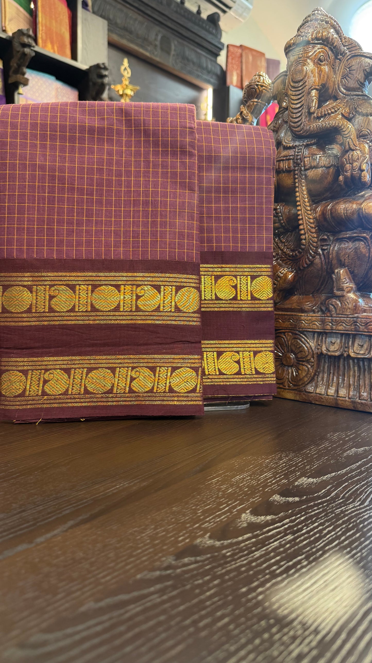 Kanchi Cotton Saree