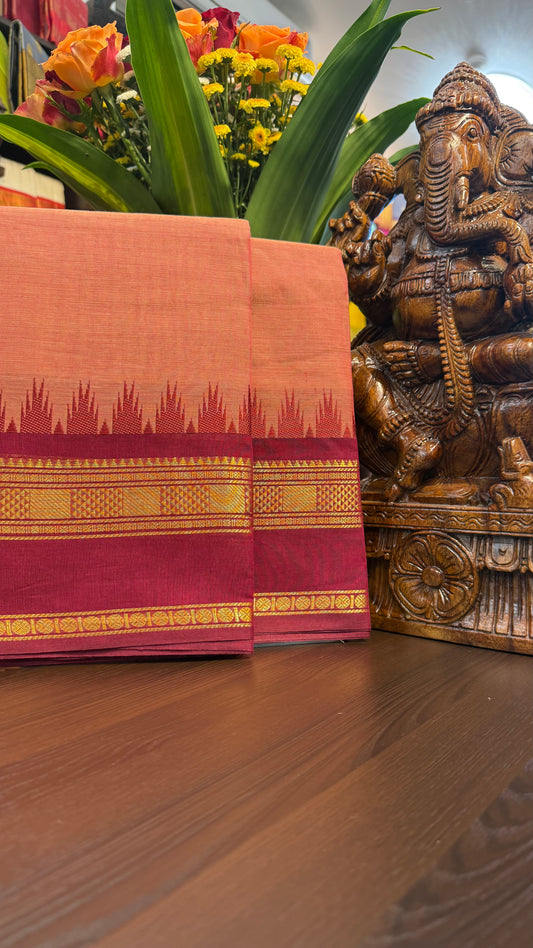 Kanchi Cotton Saree