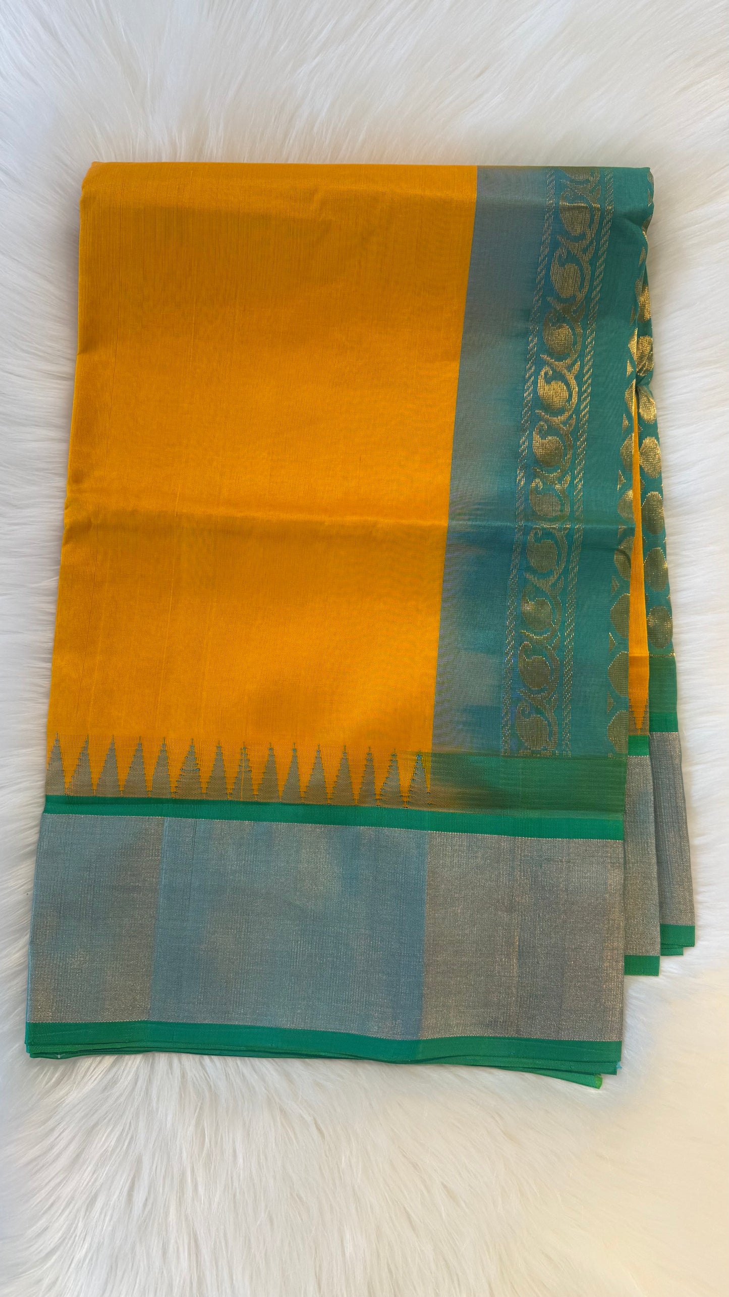 HANDLOOM KANCHIPURAM SILK COTTON (KSC213)