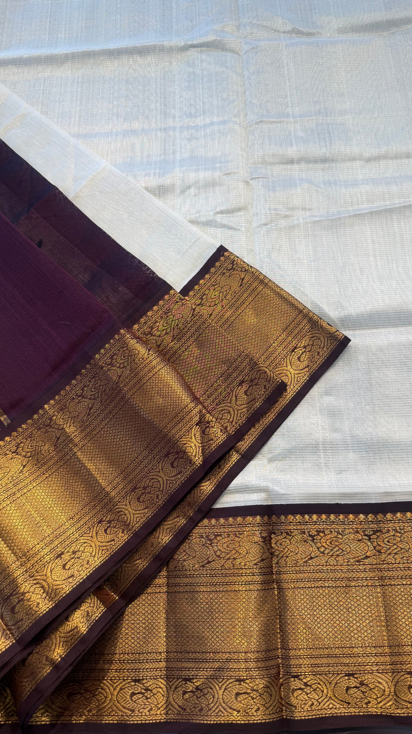HANDLOOM KANCHIPURAM SILK COTTON (KSC246)
