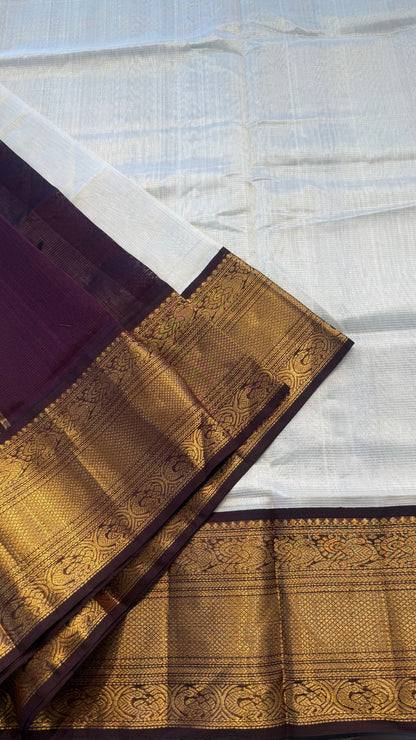 HANDLOOM KANCHIPURAM SILK COTTON (KSC246)