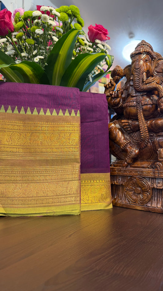 Kanchi Cotton Saree