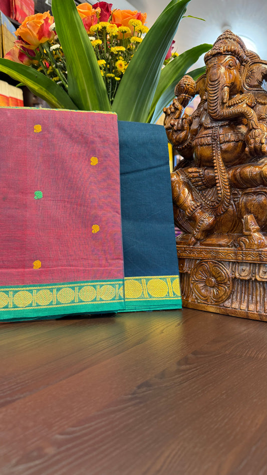 Kanchi Cotton Saree