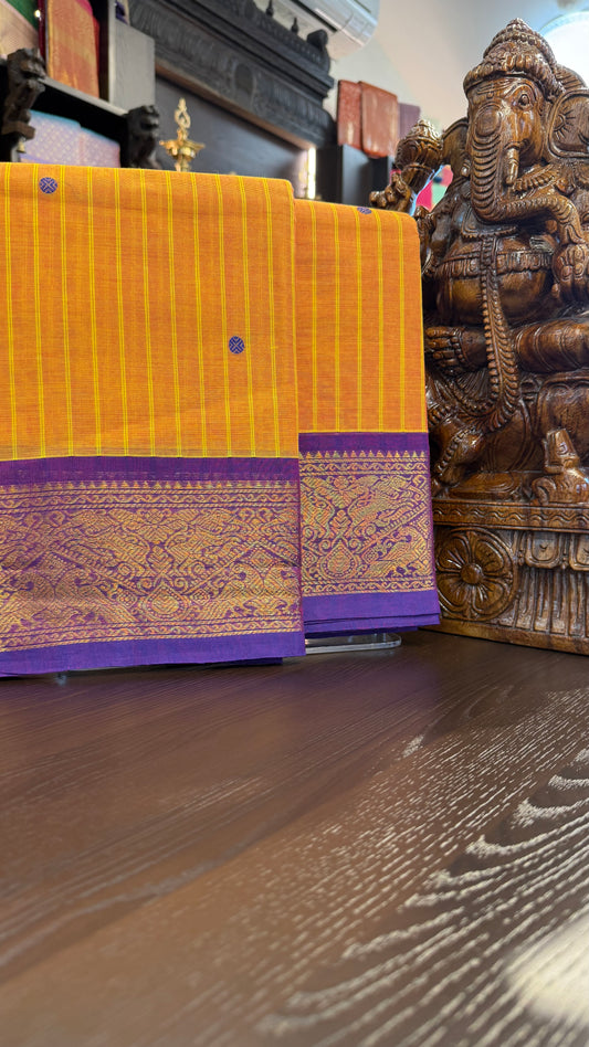 Kanchi Cotton Saree