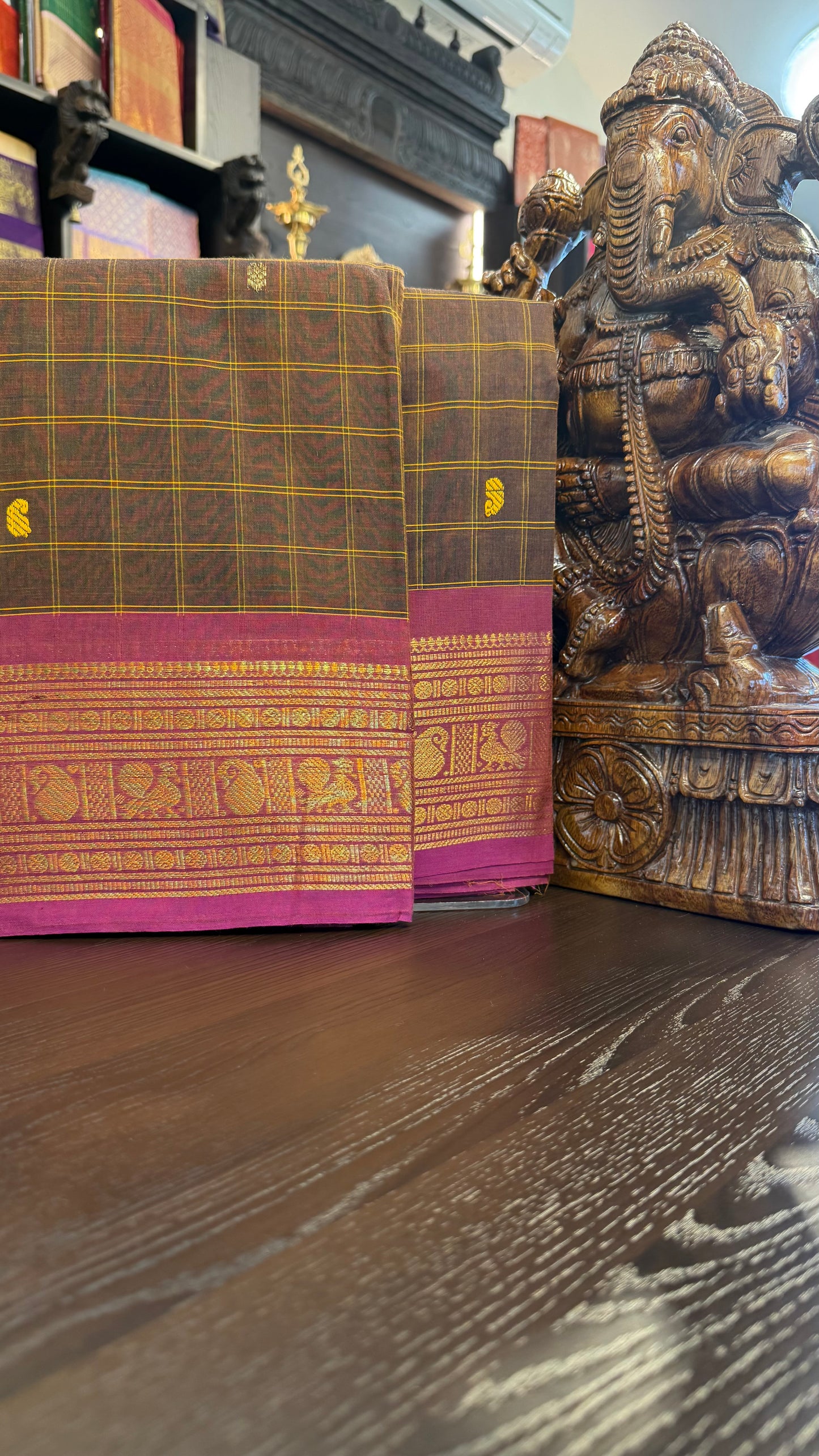 Kanchi Cotton Saree