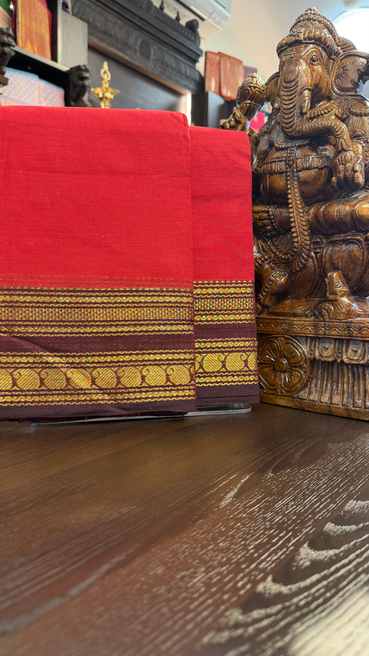 Kanchi Cotton Saree