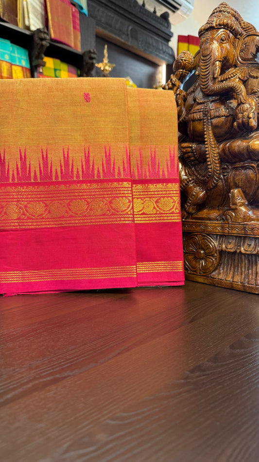 Kanchi Cotton Saree