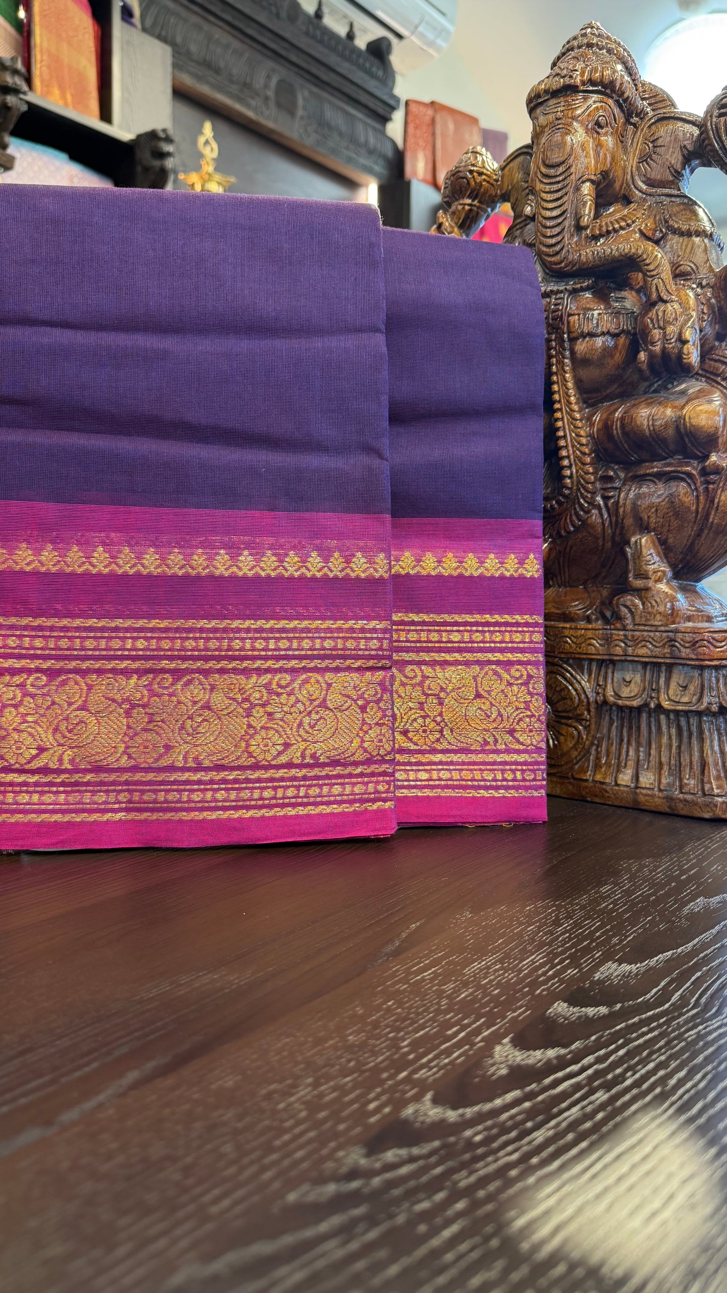 Kanchi Cotton Saree
