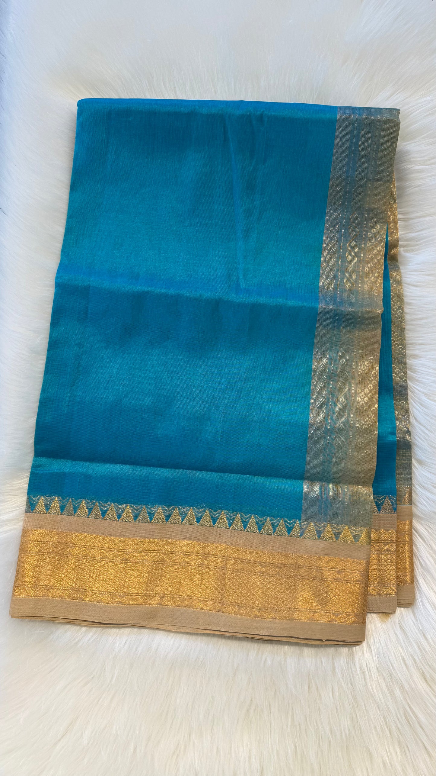 HANDLOOM KANCHIPURAM SILK COTTON (KSC286)