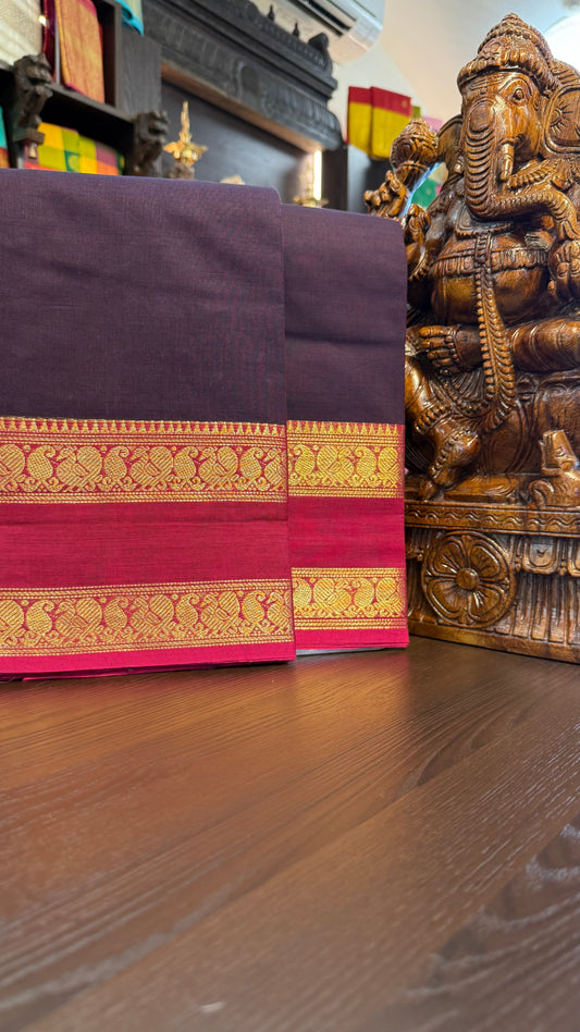 Kanchi Cotton Saree