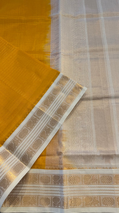 HANDLOOM KANCHIPURAM SILK COTTON (KSC264)