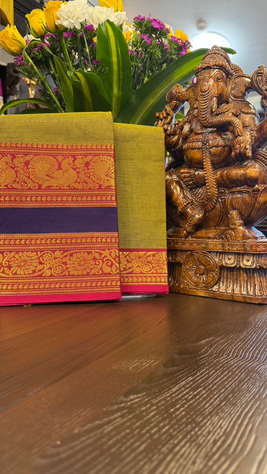 Kanchi Cotton Saree