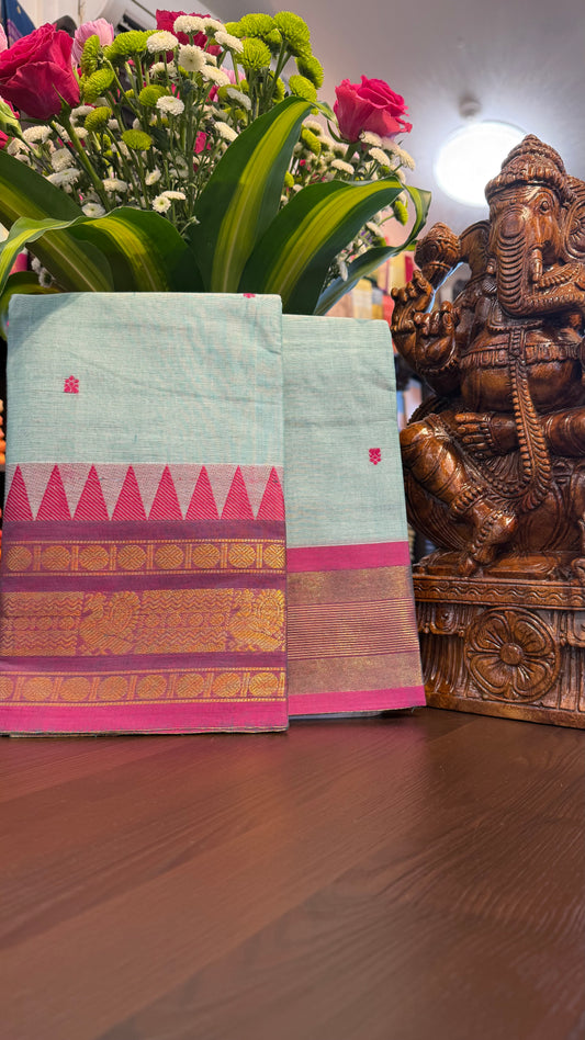 Kanchi Cotton Saree