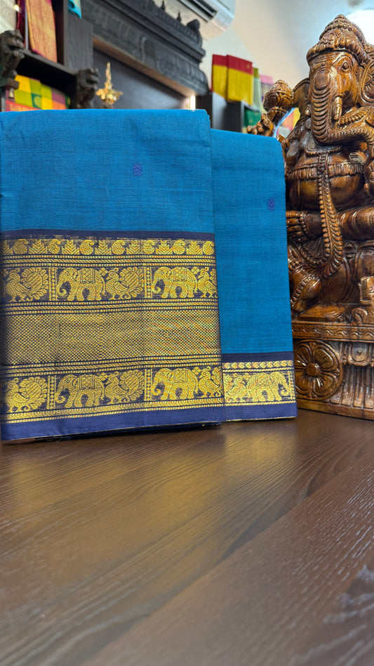 Kanchi Cotton Saree