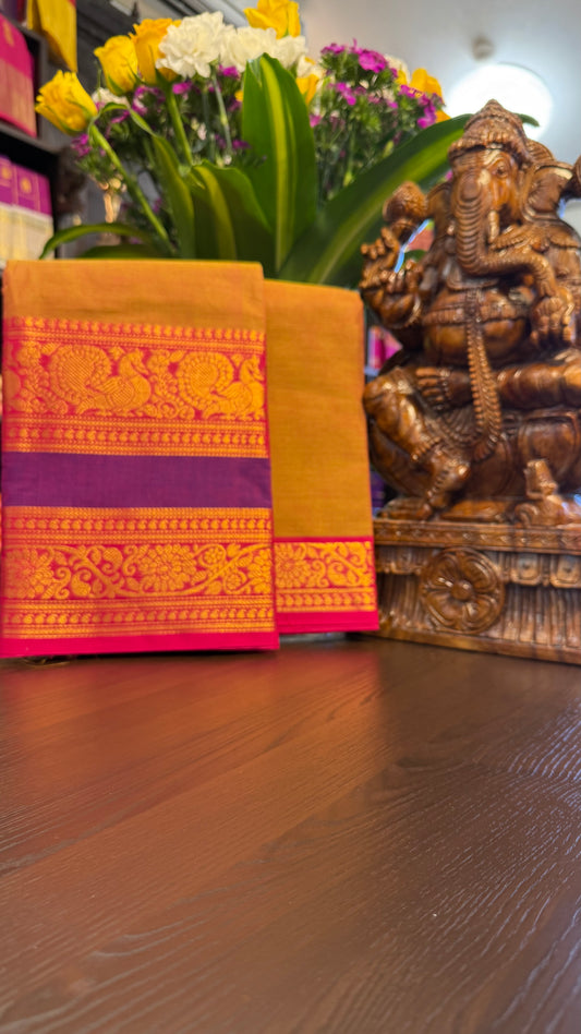 Kanchi Cotton Saree