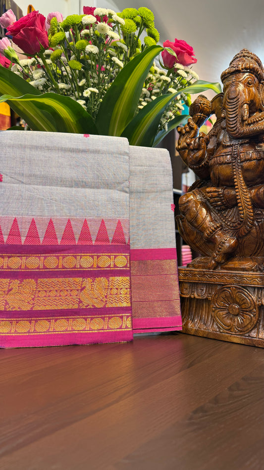 Kanchi Cotton Saree