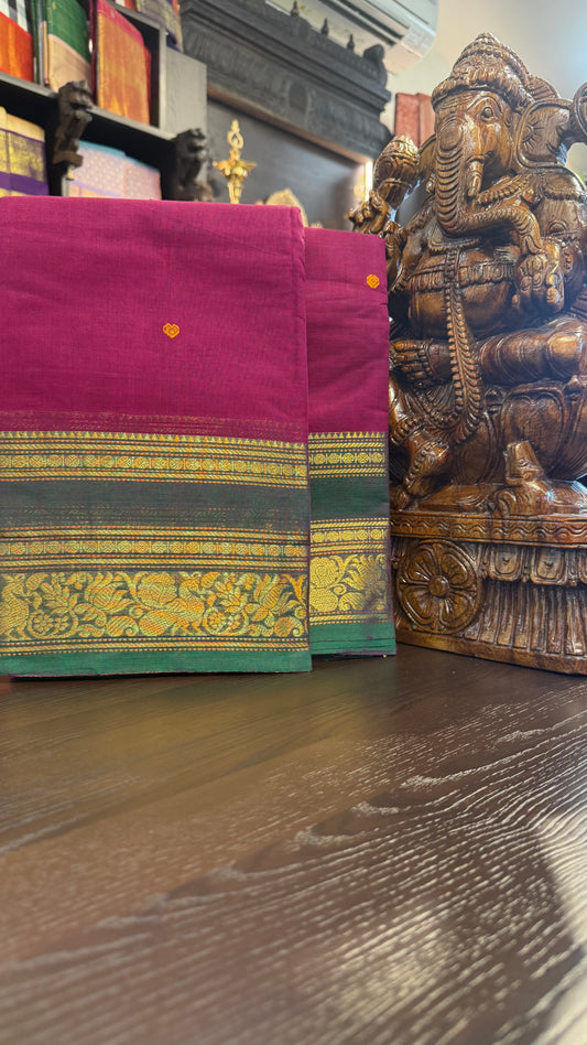 Kanchi Cotton Saree