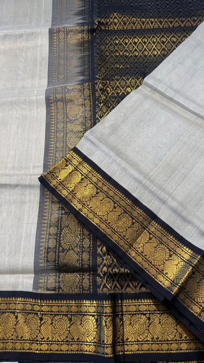 HANDLOOM KANCHIPURAM SILK COTTON (KSC230)