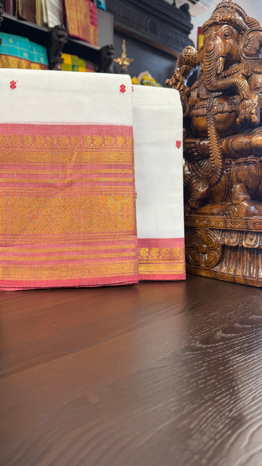 Kanchi Cotton Saree