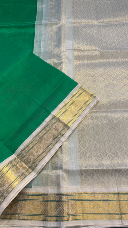 HANDLOOM KANCHIPURAM SILK COTTON (KSC181)