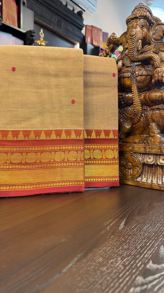 Kanchi Cotton Saree