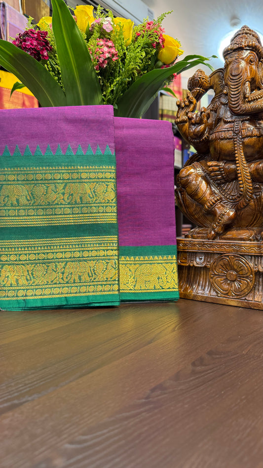 Kanchi Cotton Saree
