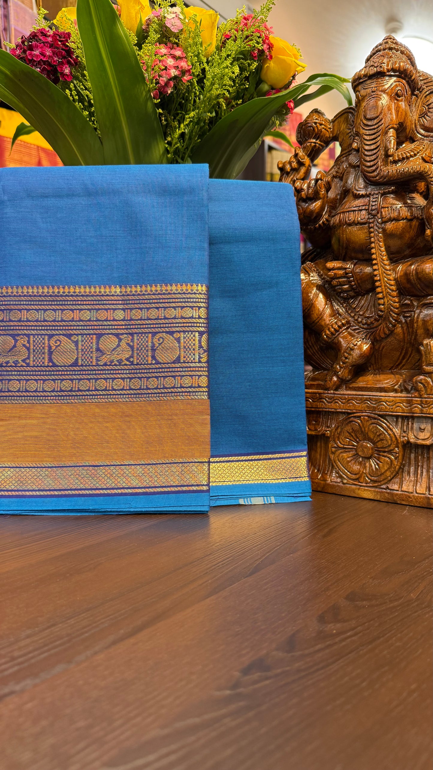 Kanchi Cotton Saree