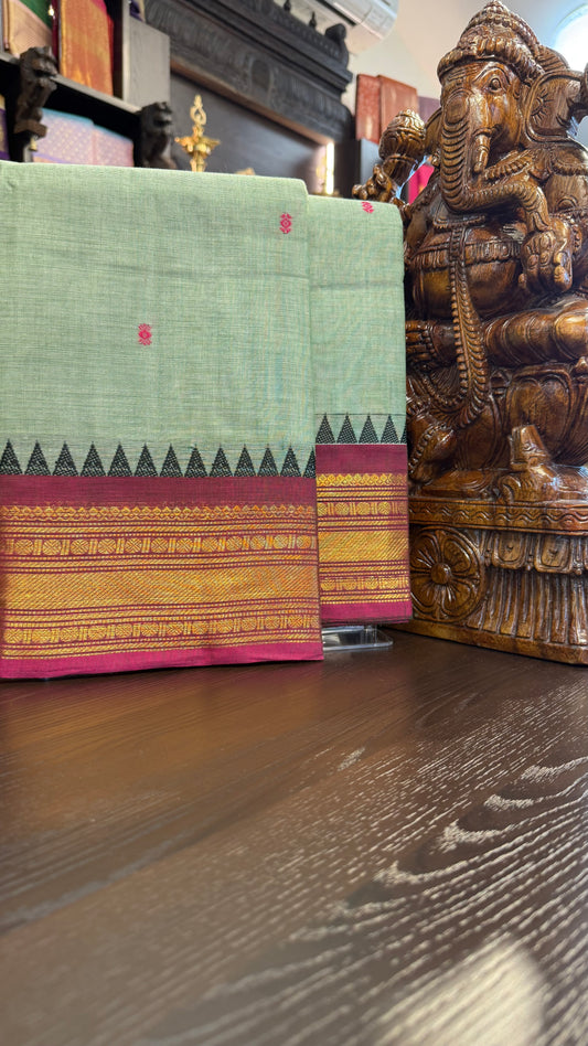 Kanchi Cotton Saree