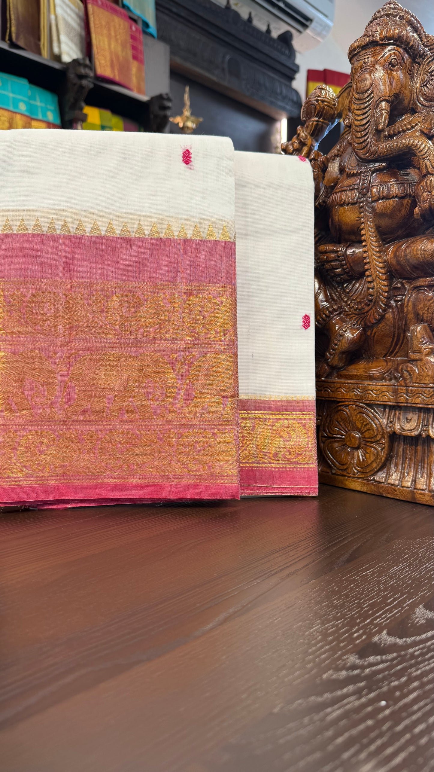 Kanchi Cotton Saree