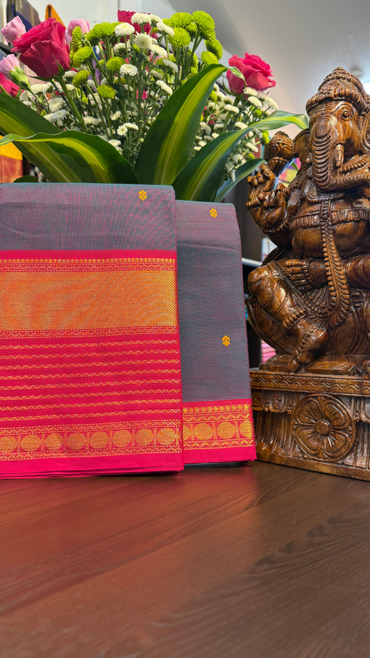 Kanchi Cotton Saree
