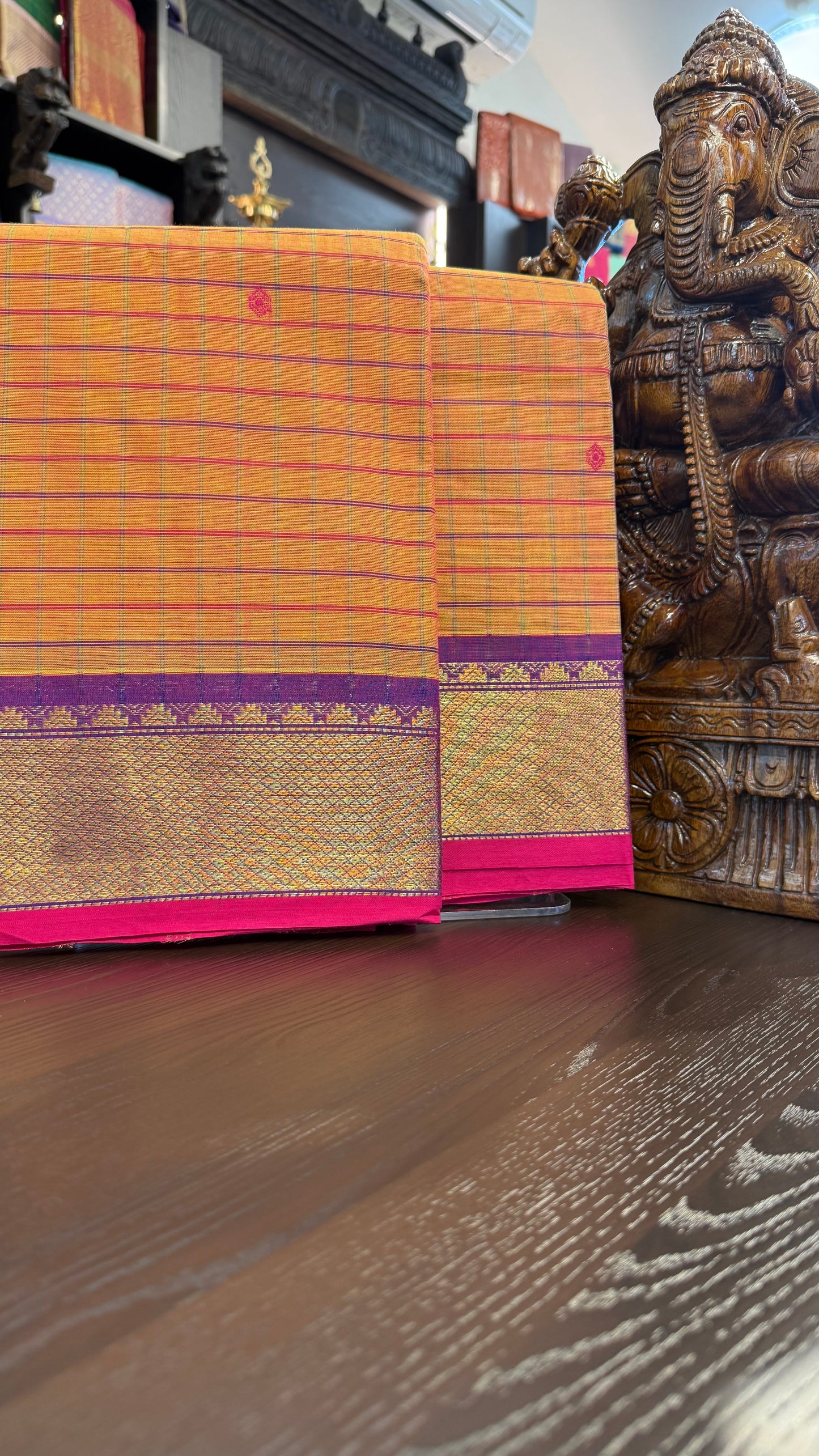 Kanchi Cotton Saree