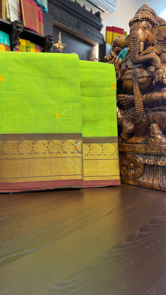 Kanchi Cotton Saree