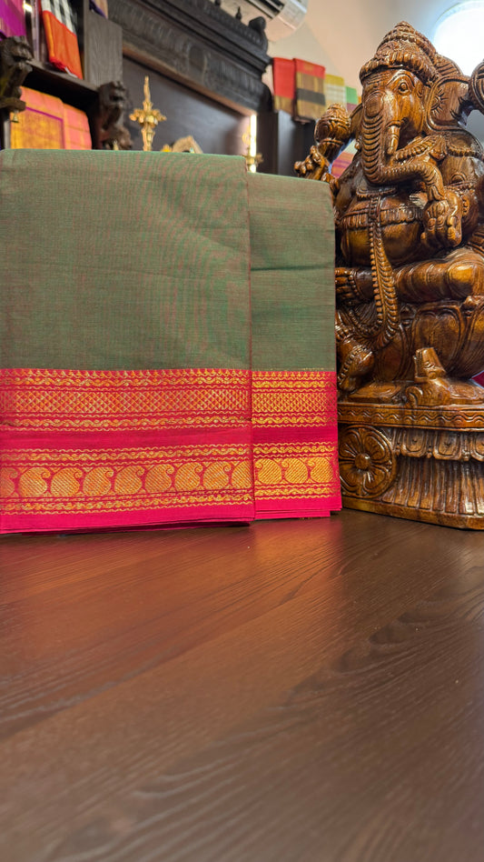 Kanchi Cotton Saree