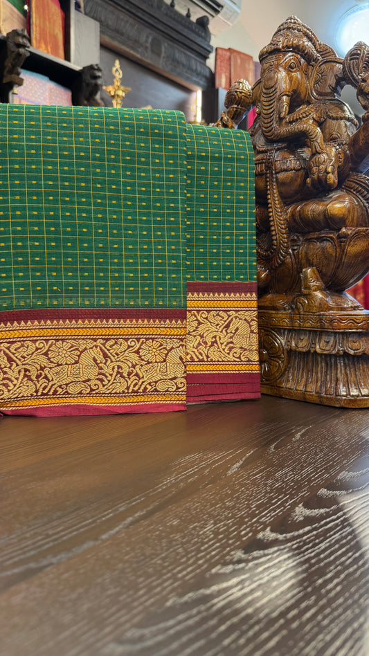 Kanchi Cotton Saree