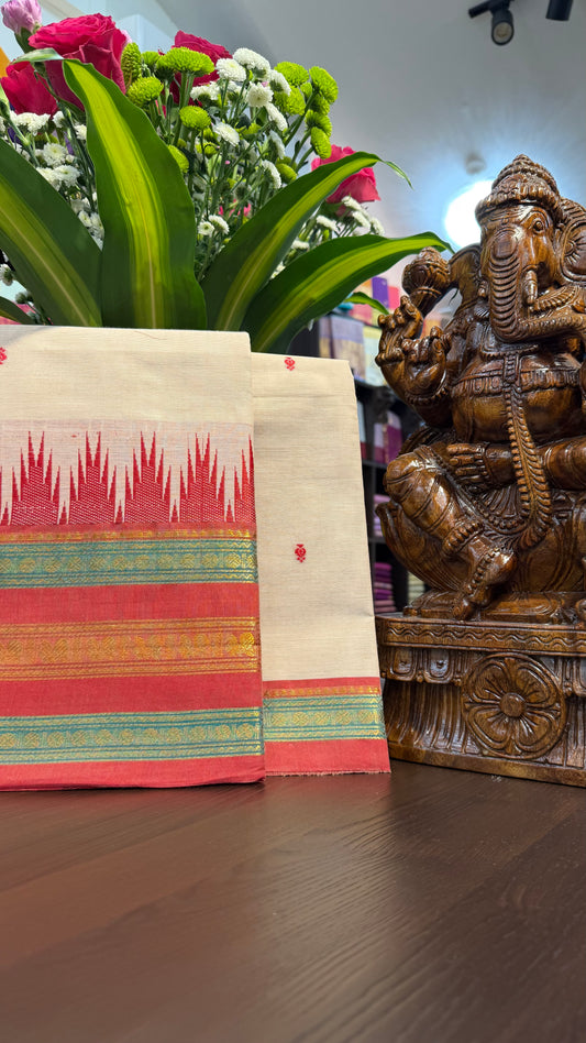 Kanchi Cotton Saree