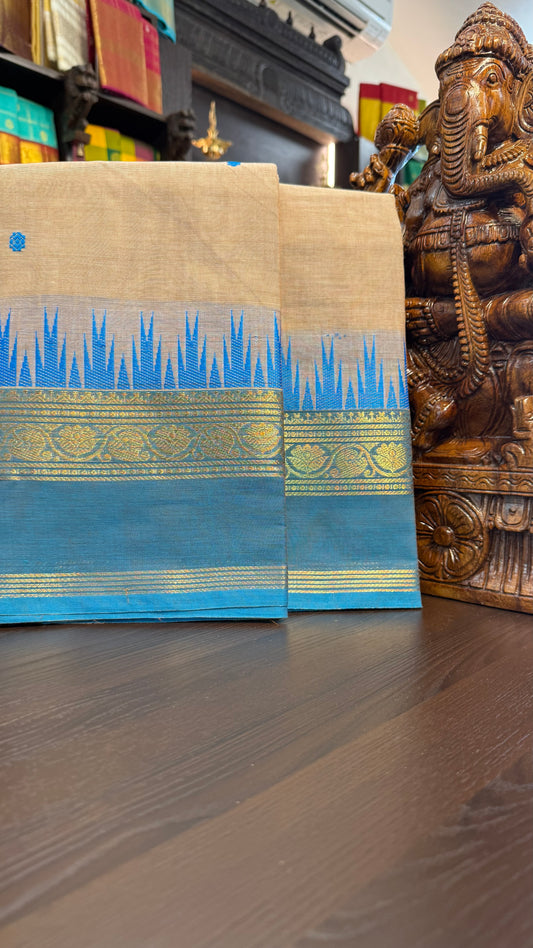 Kanchi Cotton Saree