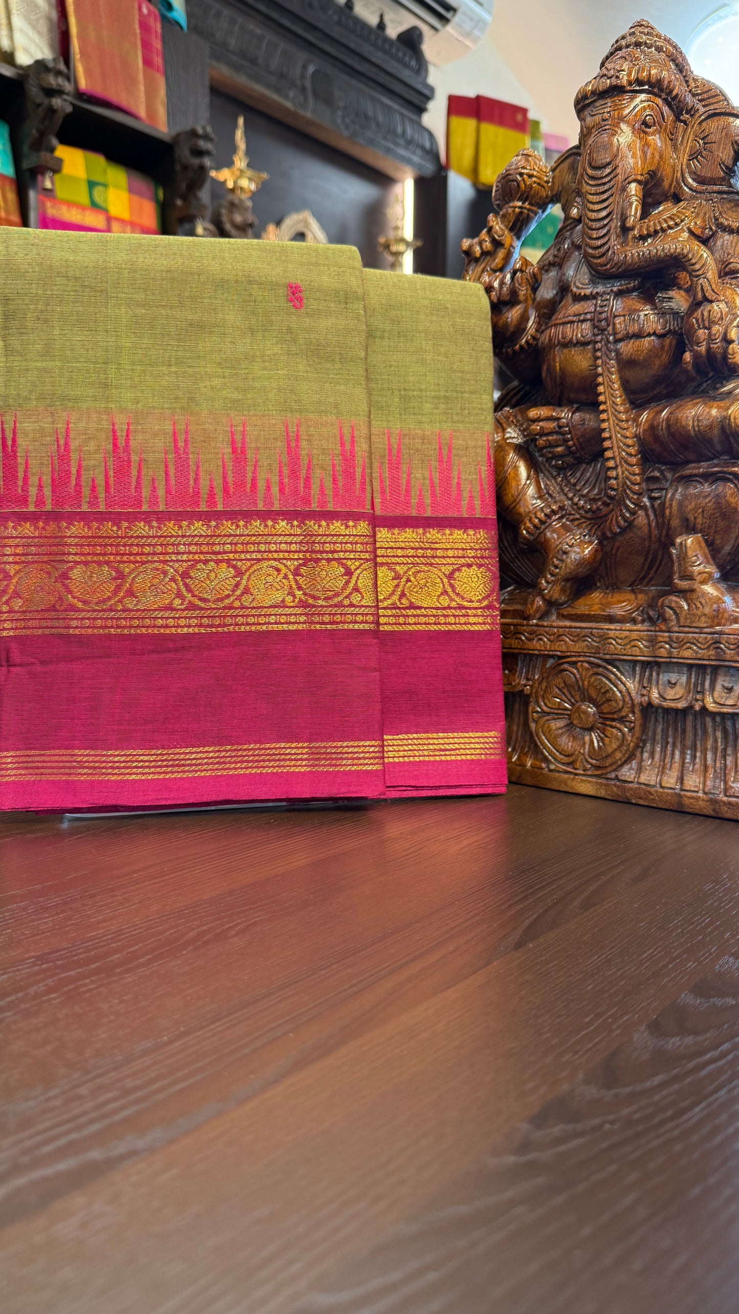 Kanchi Cotton Saree