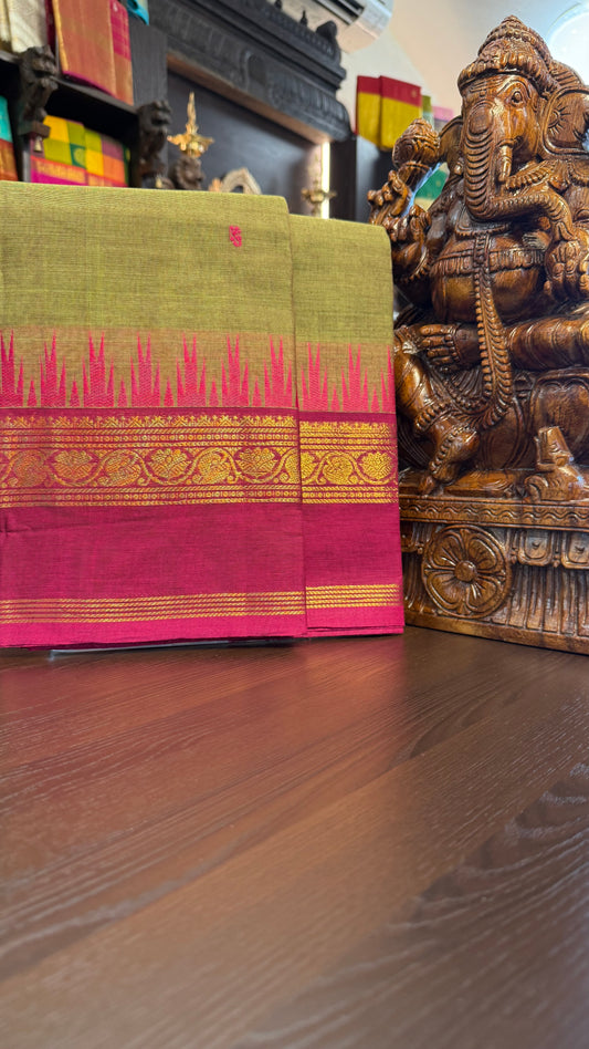Kanchi Cotton Saree