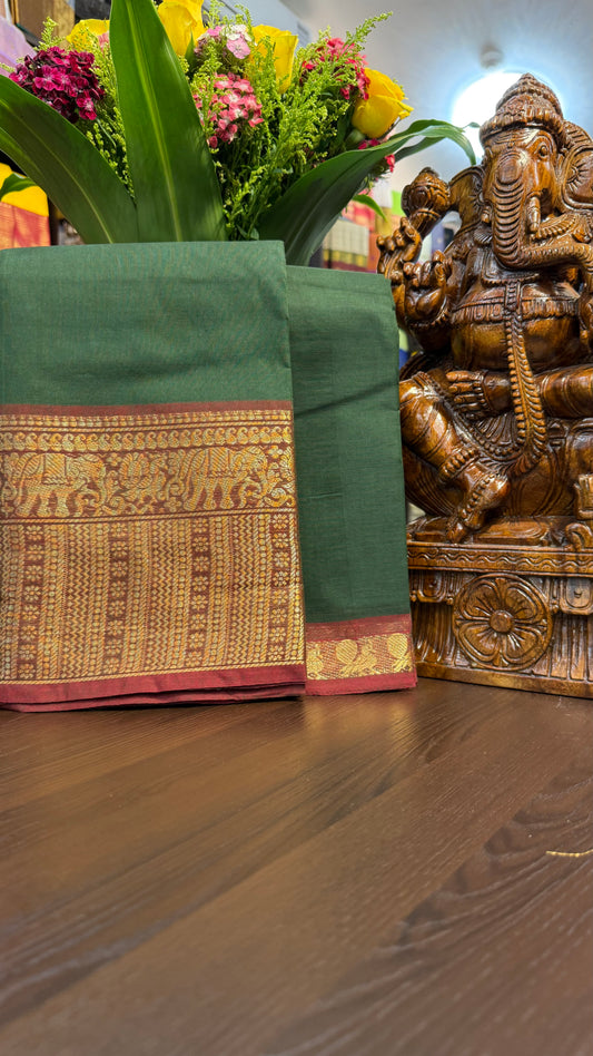 Kanchi Cotton Saree