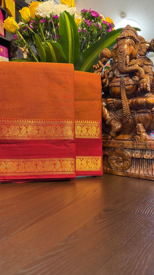Kanchi Cotton Saree