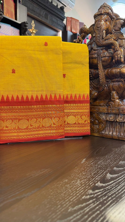 Kanchi Cotton Saree