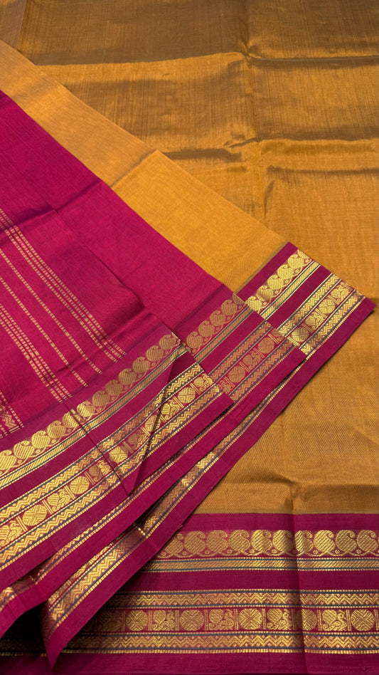 HANDLOOM KANCHIPURAM SILK COTTON (KSC179)