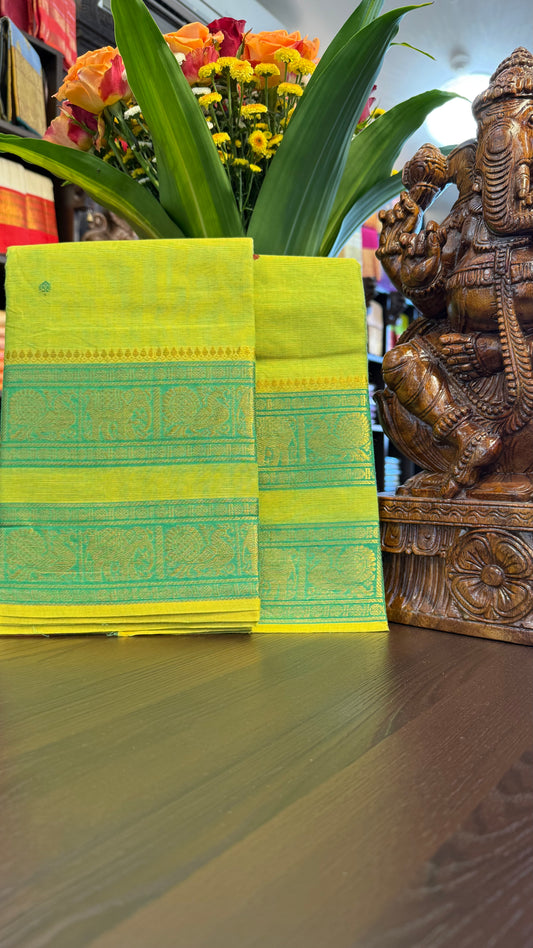 Kanchi Cotton Saree