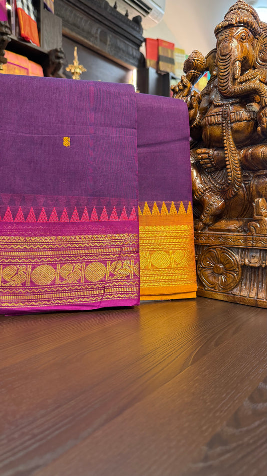 Kanchi Cotton Saree